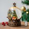Christmas Snow Globes, Christmas Tree Gift Water Lantern, 8 Christmas Music, USB Powered & Battery, Holiday Decorations Gifts for Family Children or Friends